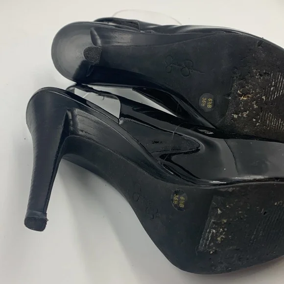 High heel slingback pumps. - Picture 4 of 4